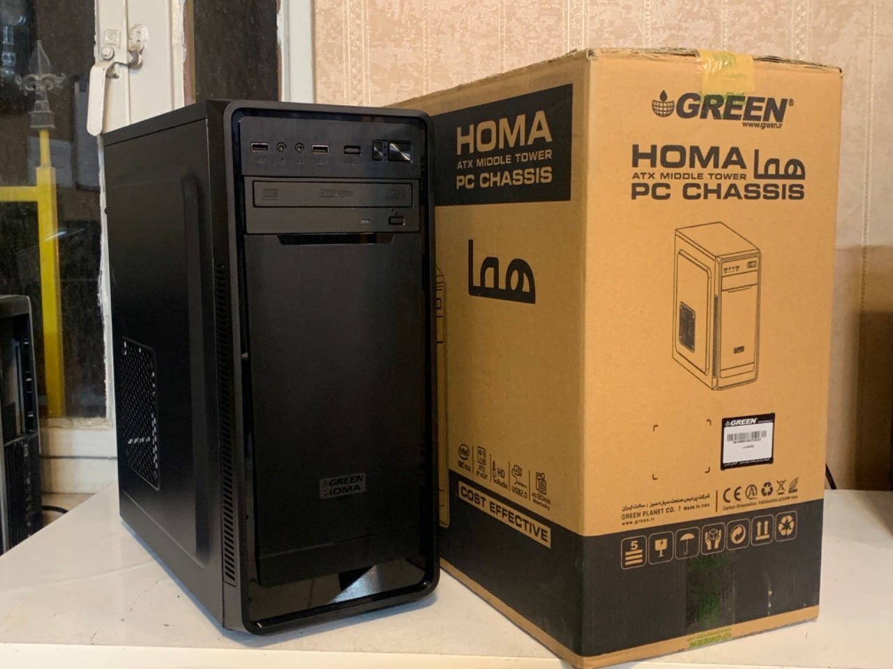 کیس گیمینگ طراحی اداری خانگی Core i5 گرافیک 8GB DDR5 کد F222