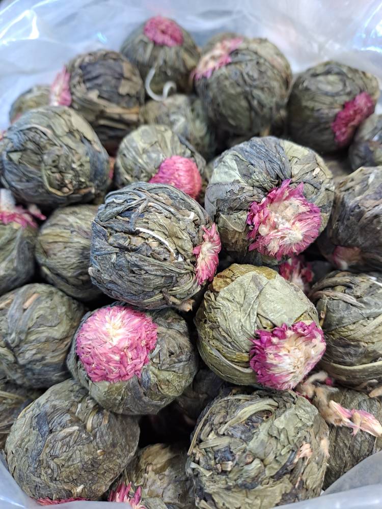 چای سفید توپی