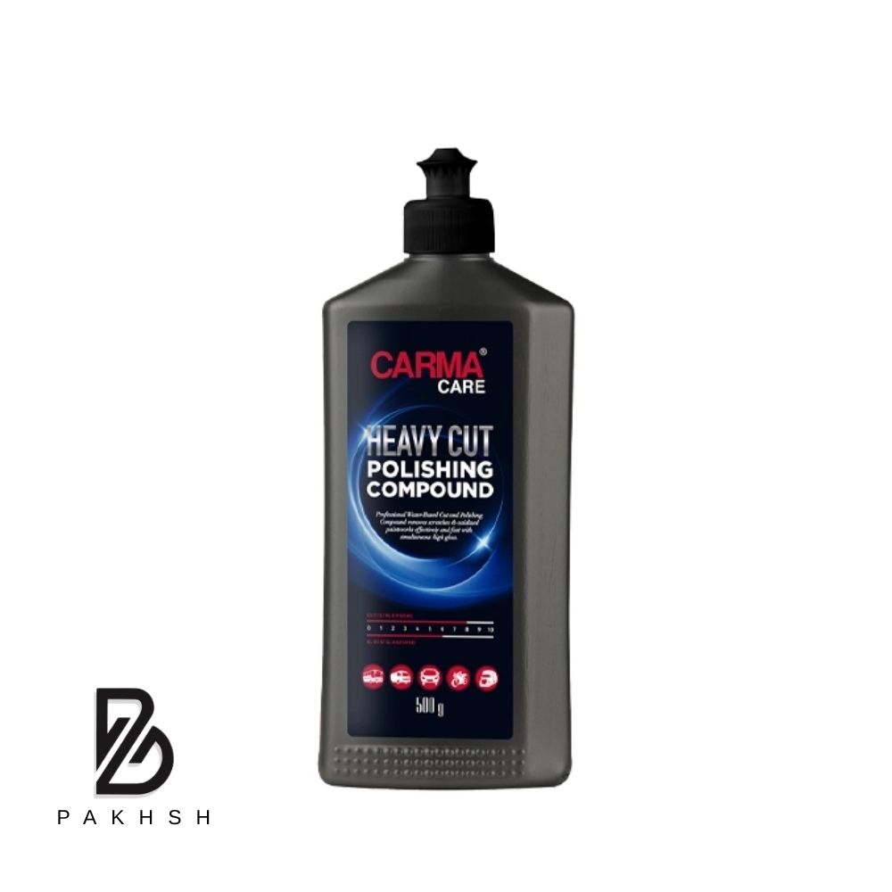پولیش زبر کارماکر (Carma Care) حجم 500 گرم | لایهبرداری موثر و رفع خط و خش متوسط تا عمیق