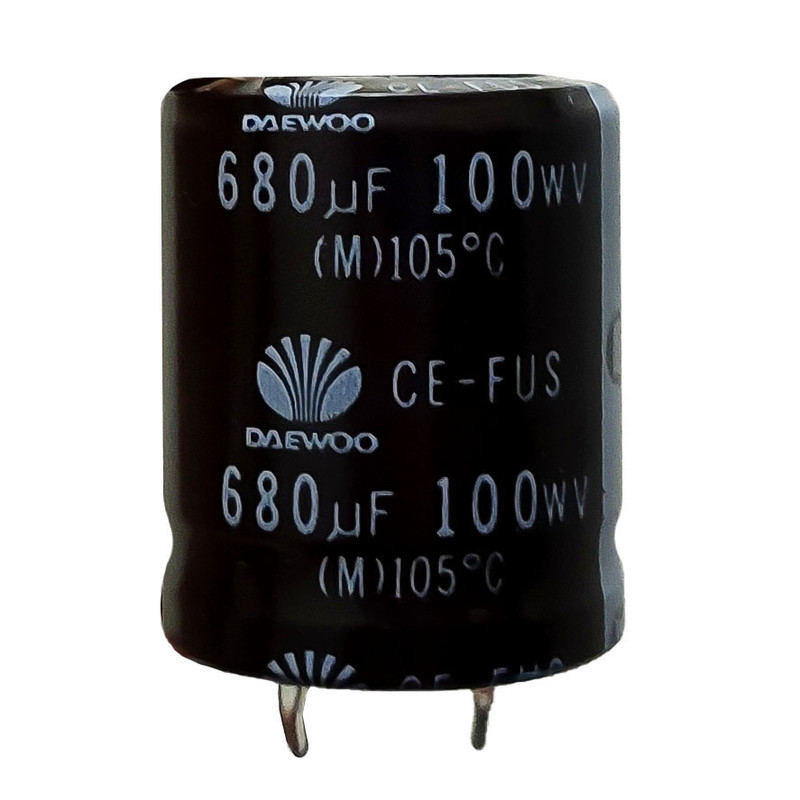 خازن 680 میکروفاراد 100 ولت دوو مدل SK-680100