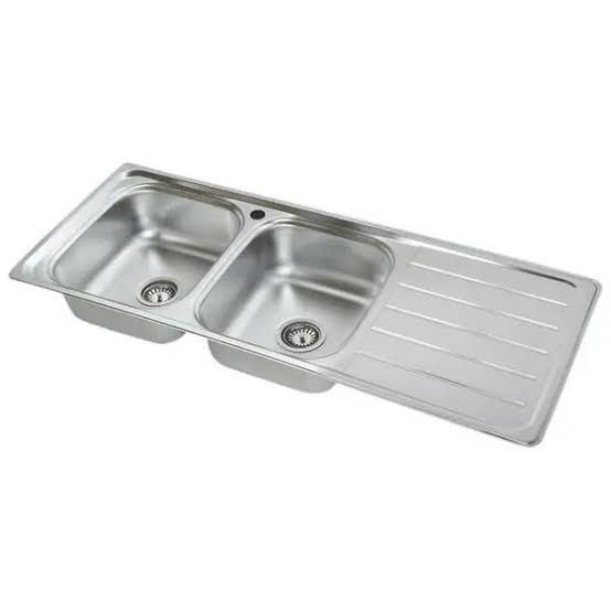 سینک استیل توکار 50*122 مدل SA03 نگین الماس