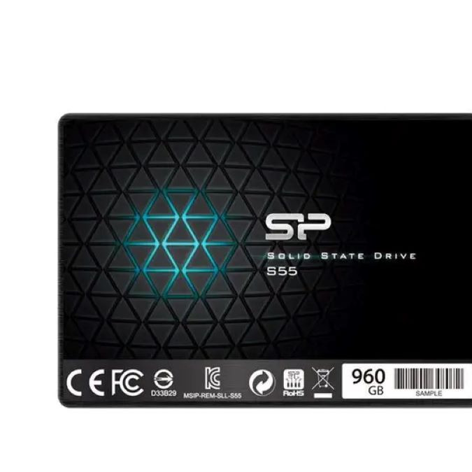 اس اس دی اینترنال SATA3.0 سیلیکون پاور مدل Slim S55 ظرفیت 960 گیگابایت