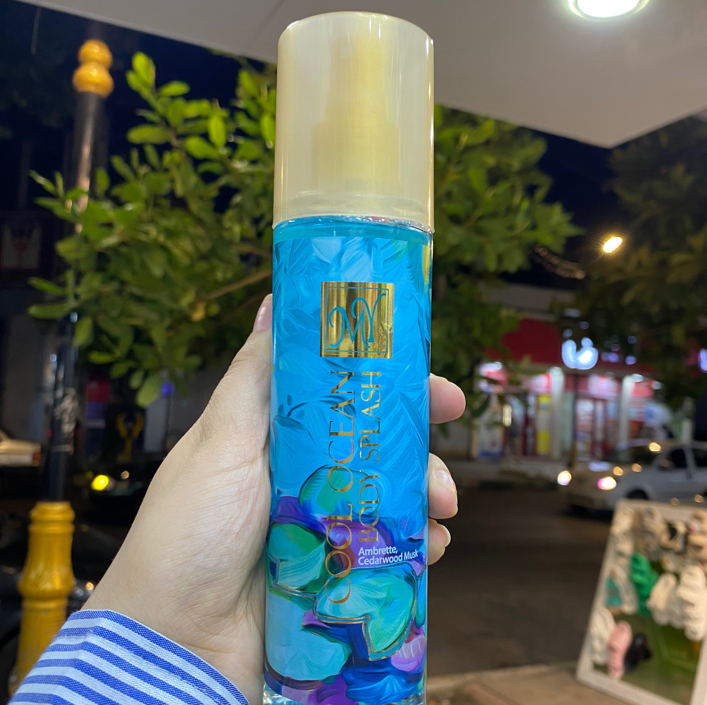 بادی اسپلش زنانه مای مدل کول اوشن Cool ocean حجم 200 میلی لیتر