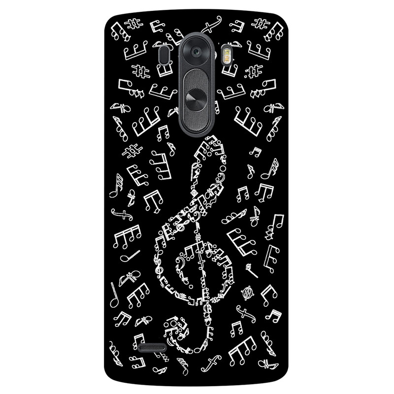 کاور مگافون طرح نوت موسیقی مدل 1370 مناسب برای گوشی موبایل ال جی G3
