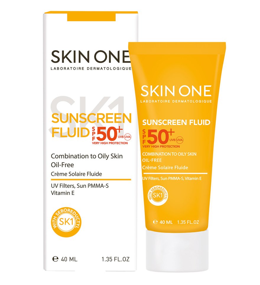 ضد آفتاب SPF50 فاقد چربی اسکین وان