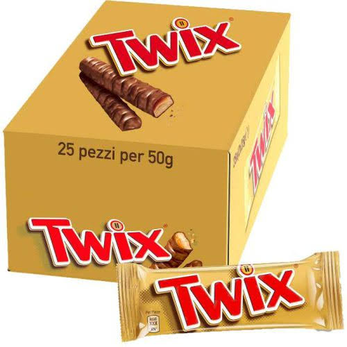 شکلات توییکس (Twix) 50 گرمی25عددی