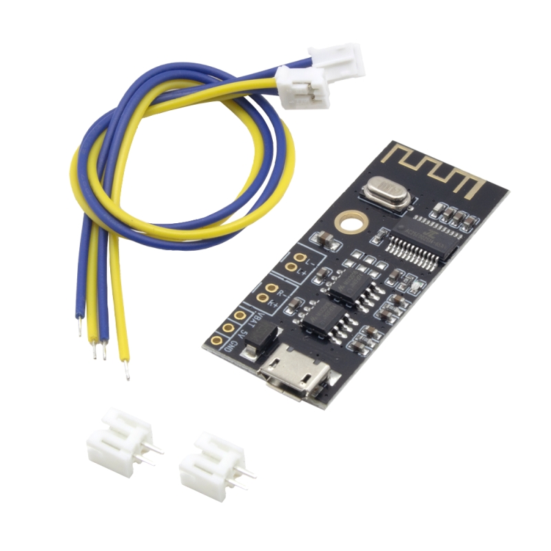  ماژول بلوتوث صوتی MH-M38 دارای 2 خروجی آمپلی فایر 5W با کانکتور Micro USB 