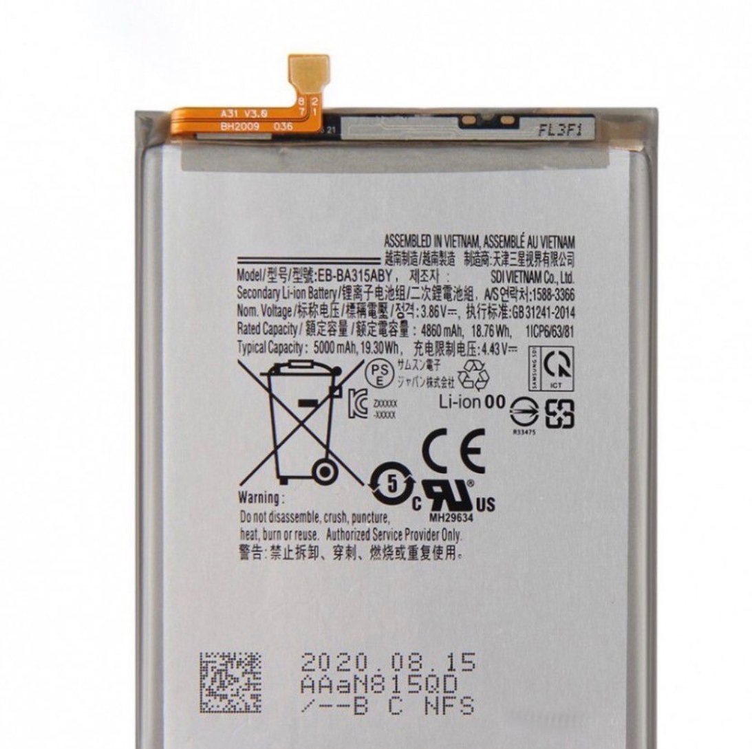 باتری موبایل EB-BA315ABY مناسب سامسونگ Galaxy A22 4G