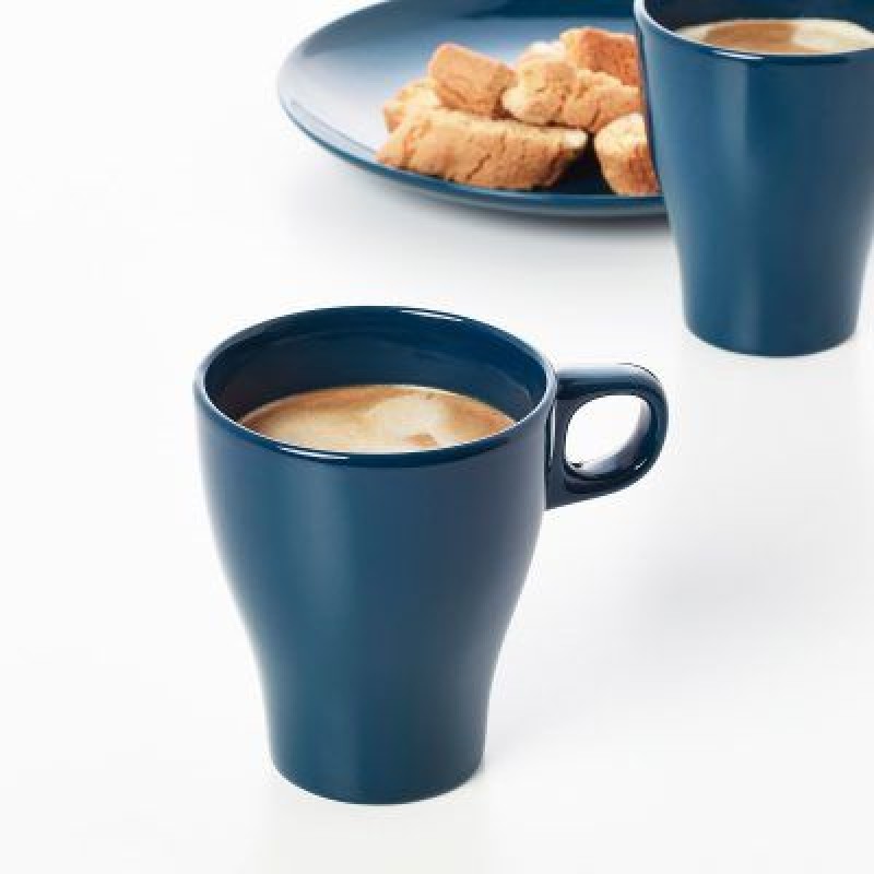 ماگ ایکیا (IKEA) مدل Fargrik آبی تیره
