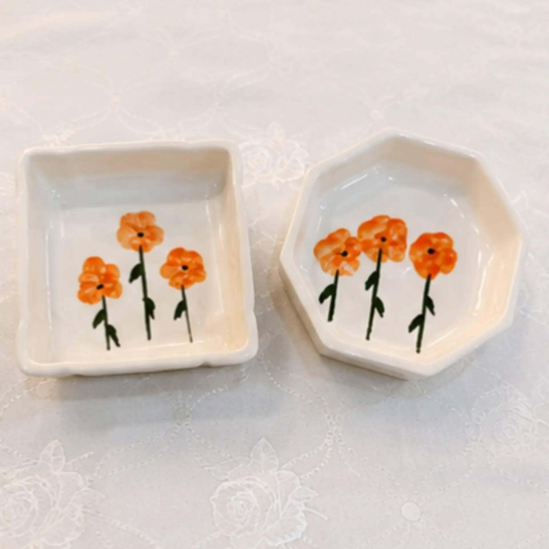 جاسیگاری طرح گل شقایق