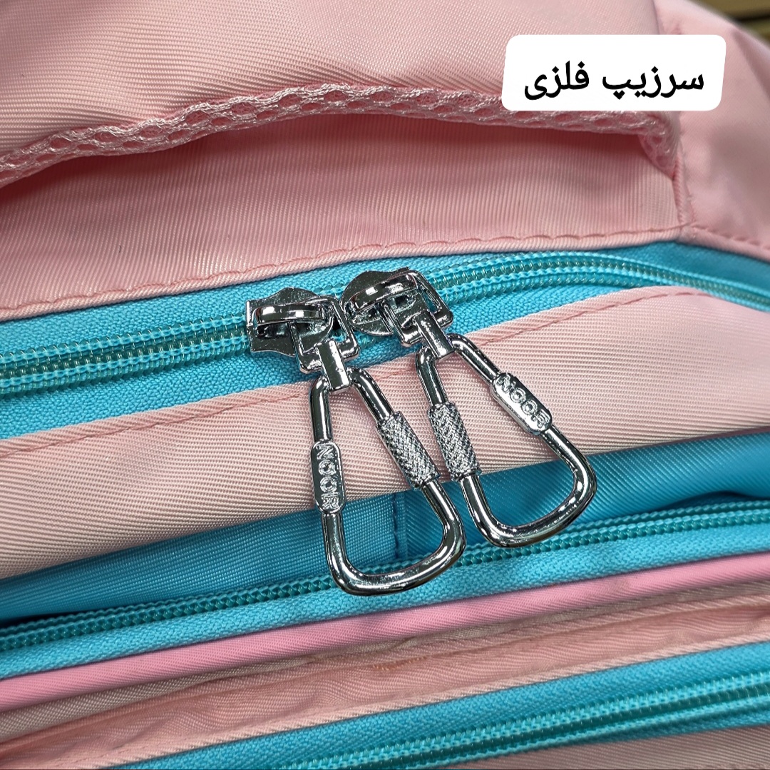 نمای 6 خرید کوله پشتی ابتدایی دخترانه کرومی کد 4440