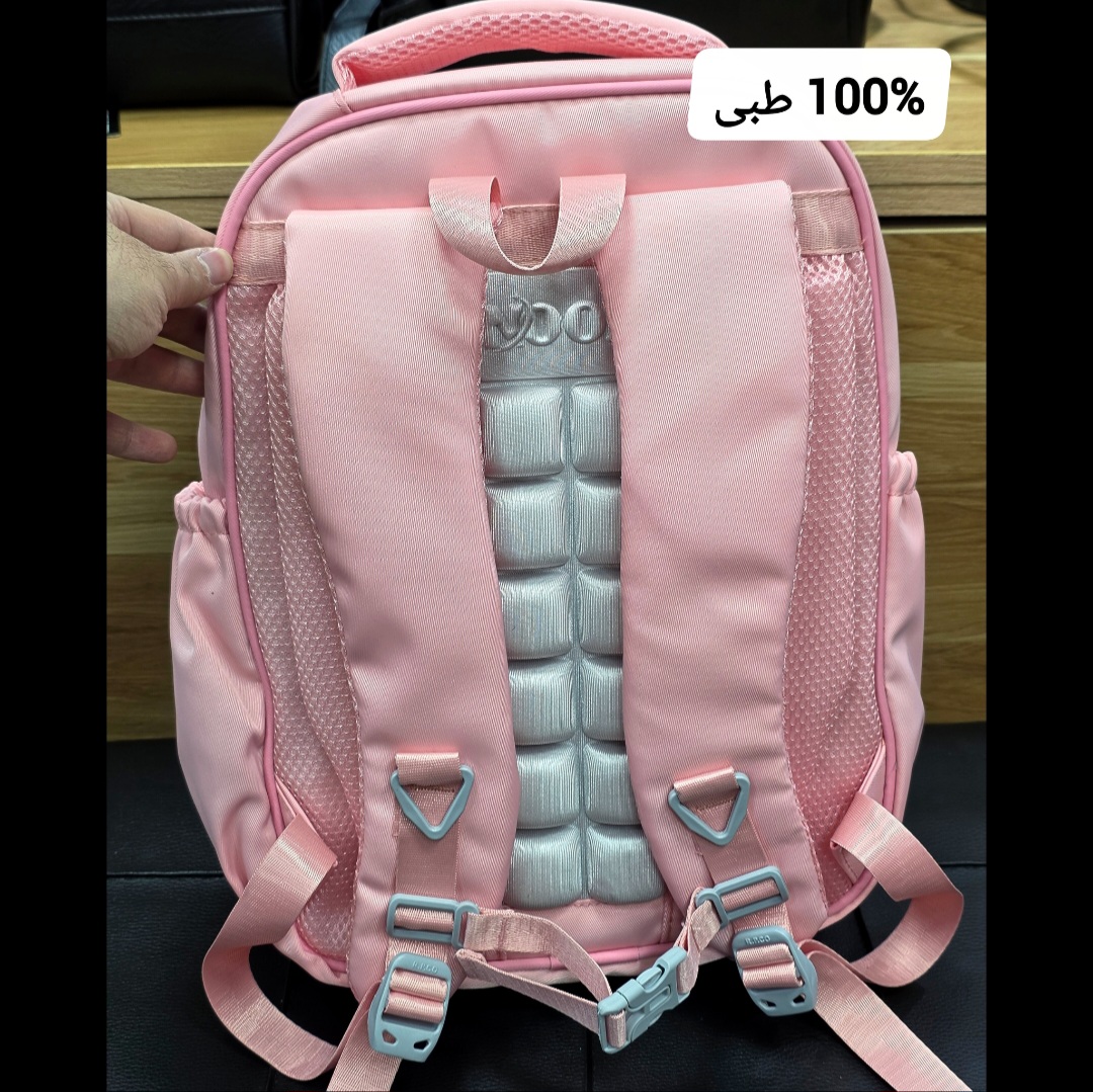 نمای 8 خرید کوله پشتی ابتدایی دخترانه کرومی کد 4440
