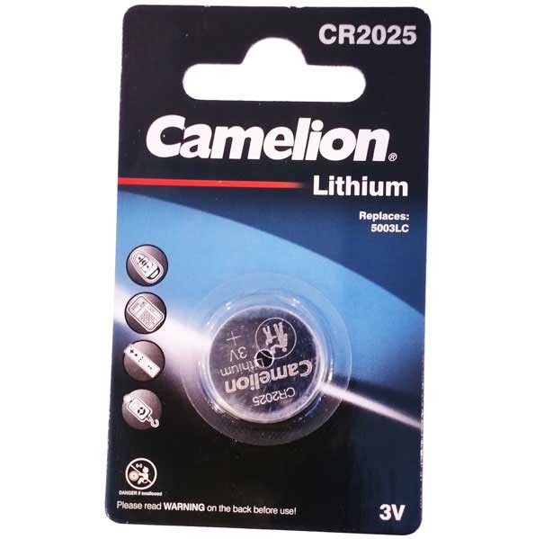 باتری سکه ای Camelion CR2025-BPI