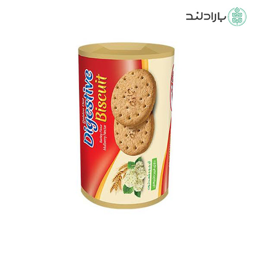 بیسکویت جو دایجستیو سبوسدار با شهد توت جمانه - 150 گرم