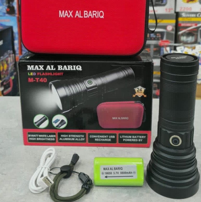 چراغ قوه LED حرفه ای M-T40