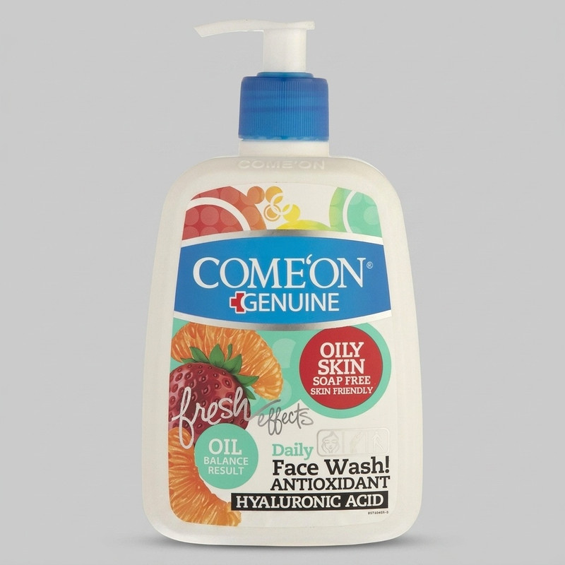 ژل شستوشوی صورت کامان مدل Oily حجم 500 میلیلیتر