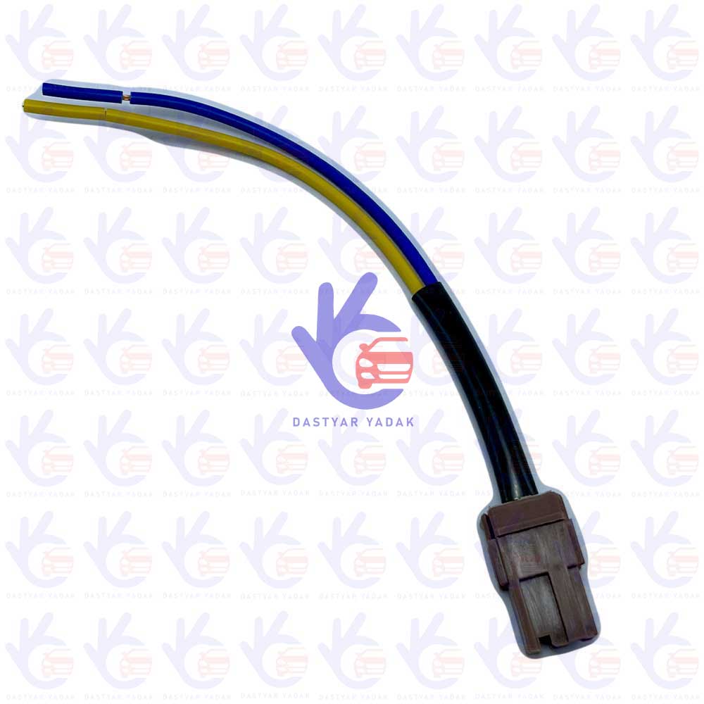سوکت راهنما پژو 405 فیش اصلی قهوه ای MCS