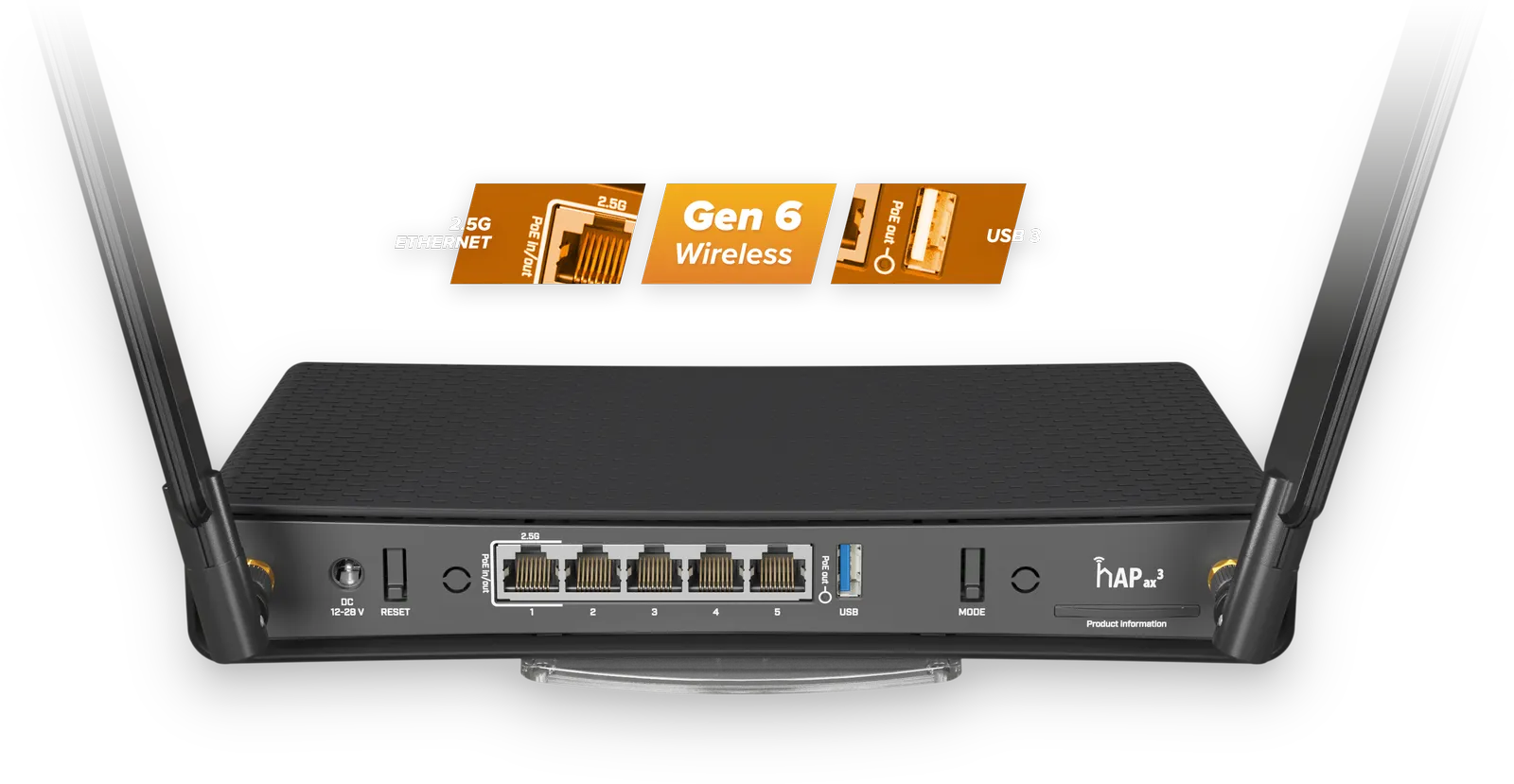آنتن رادیویی MikroTik مدل Hap Ac3