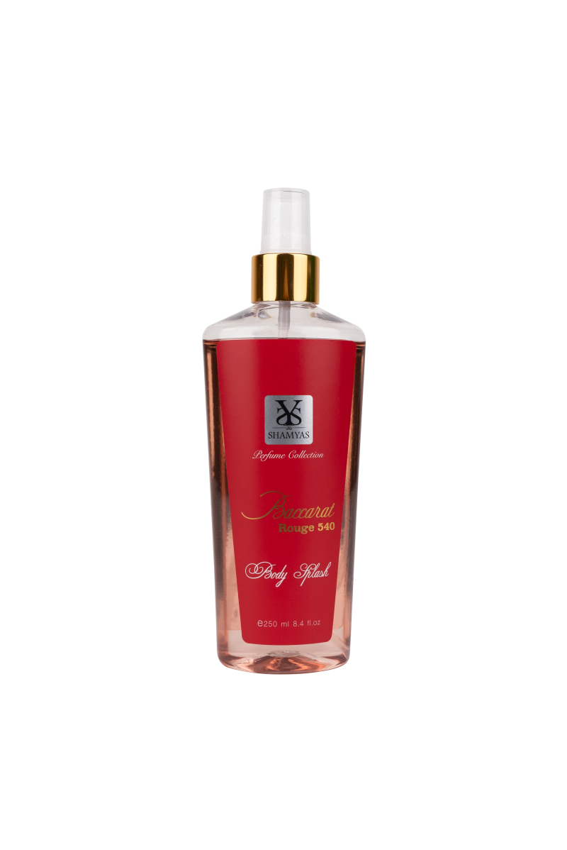 بادی اسپلش مردانه – زنانه مدل باکارات رژ شمیاس (Baccarat Rouge )