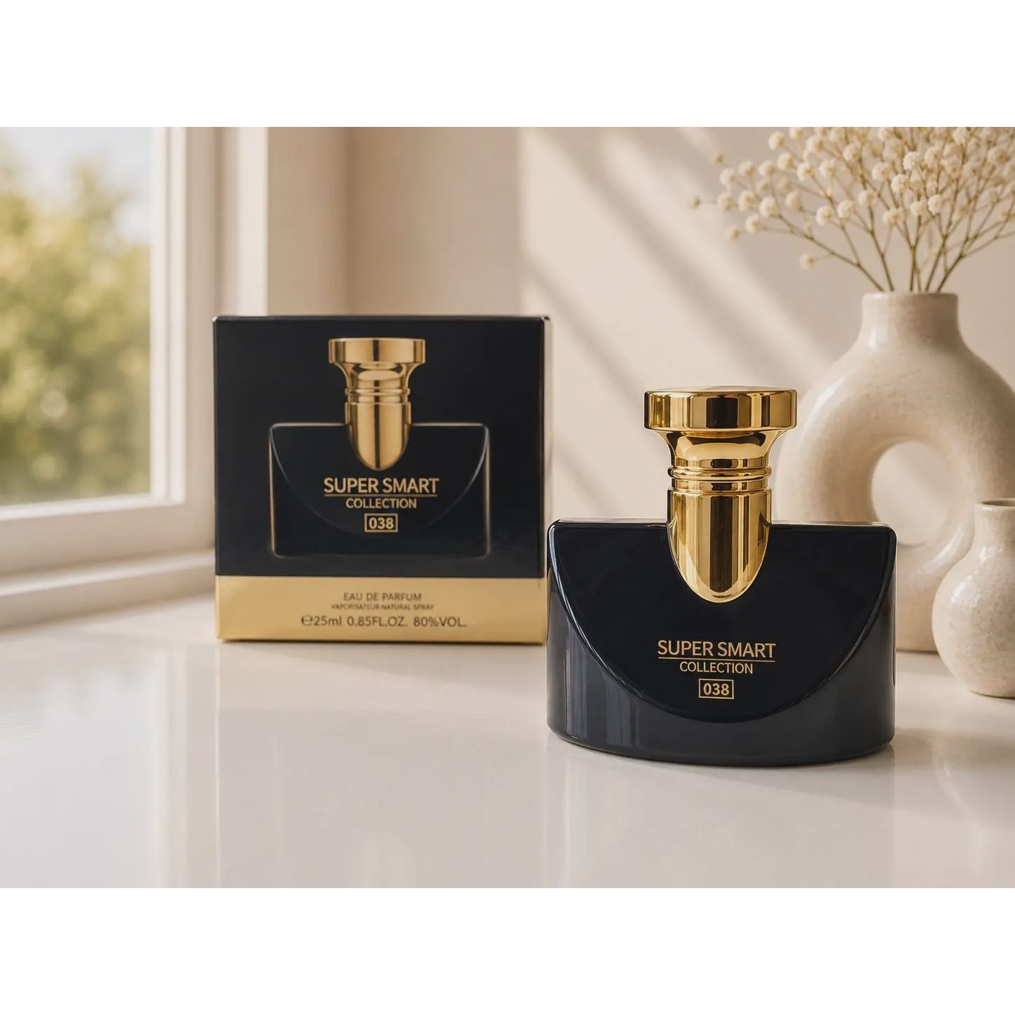 ادکلن زنانه Bvlgari Jasmin Noir 25ml برند Super Smart Collection کد 038 بولگاری جاسمین نویر سوپر اسمارت کالکشن