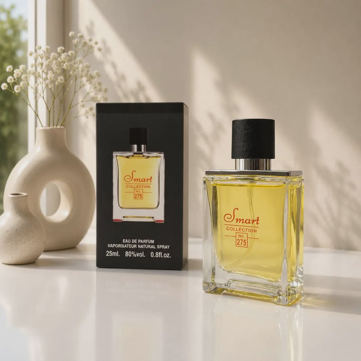 ادکلن مردانه Terre Dhermes 25ml برند Smart Collection کد 275  تق هرمس اسمارت کالکشن
