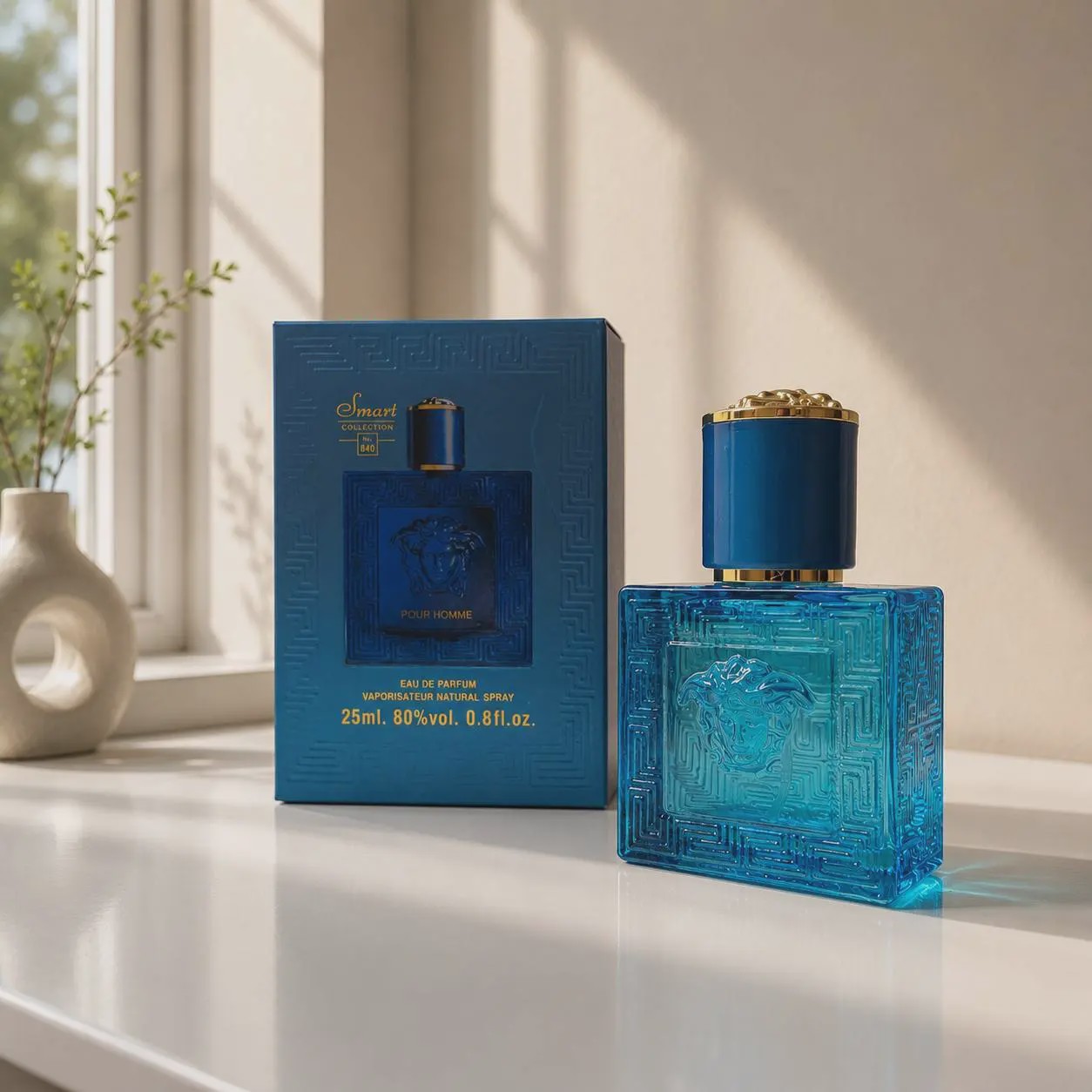 ادکلن مردانه Versace Eros 25ml برند Smart Collection کد 401  ورساچه اروس اسمارت کالکشن