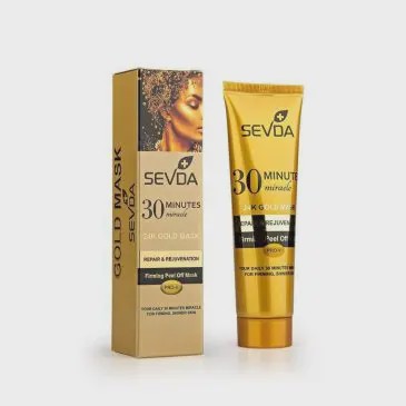 ماسک کلاژن طلا سودا SEVDA مدل Repair And Rejuvenation حجم 100 میلی لیتر