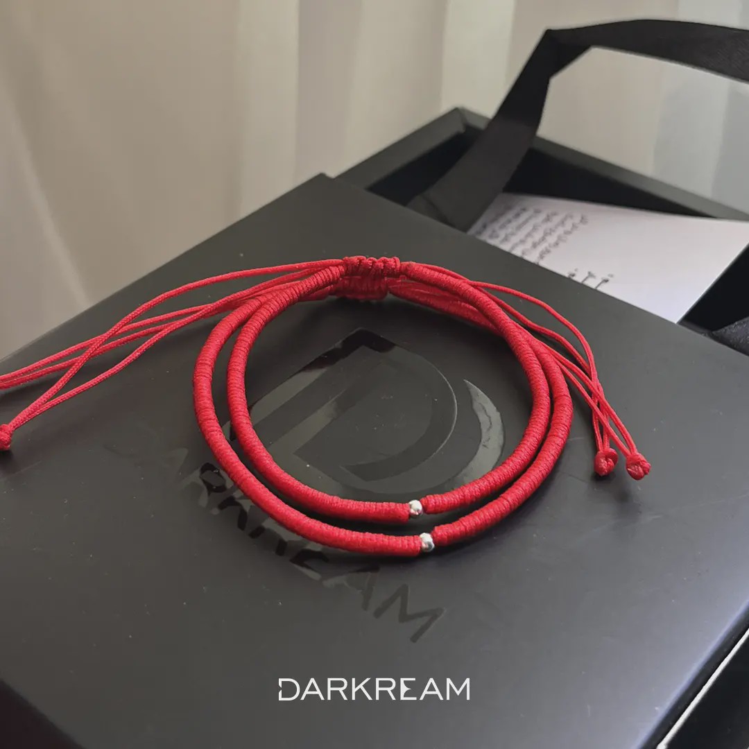 دستبند Red string بافت کد 004