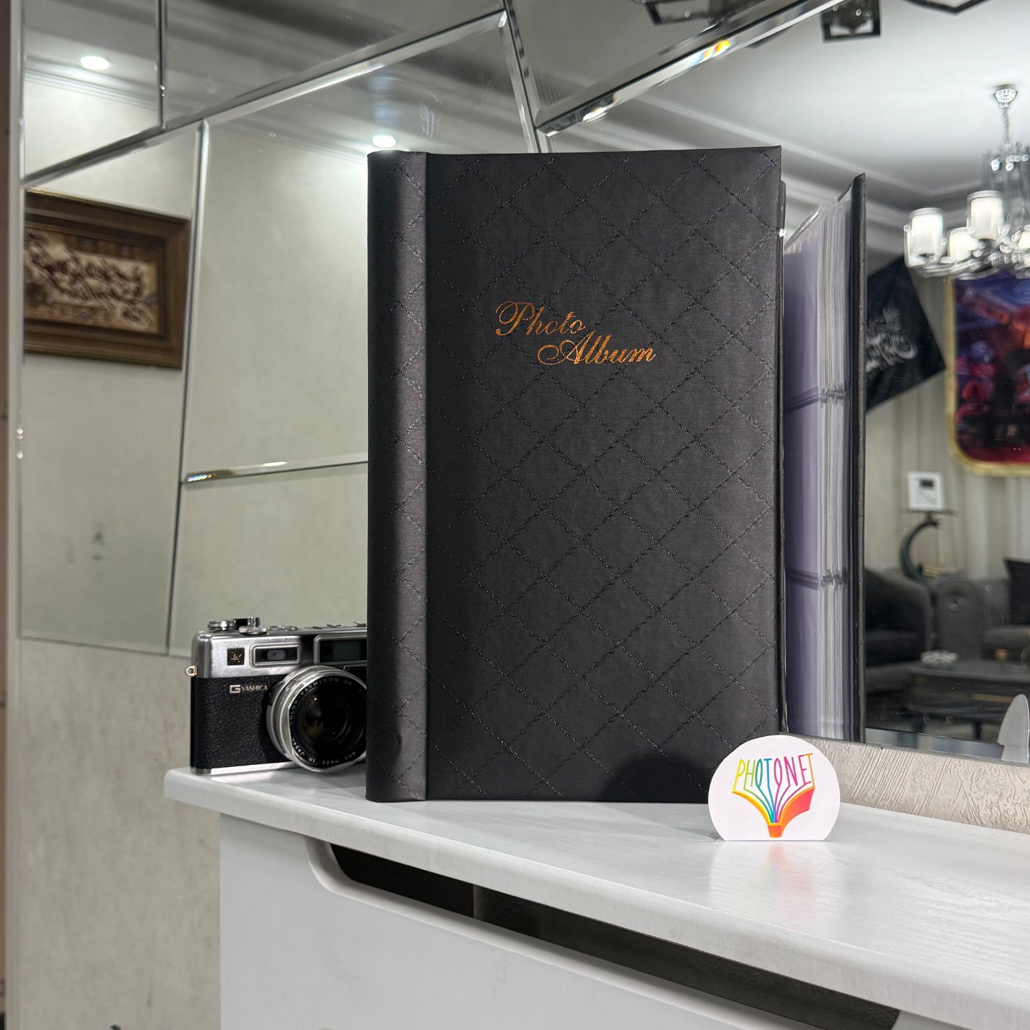 آلبوم پاکتی 300 عکس 15 10 مشکی2