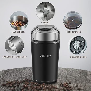 آسیاب قهوه برقی VCKHRRY مدل LH 712