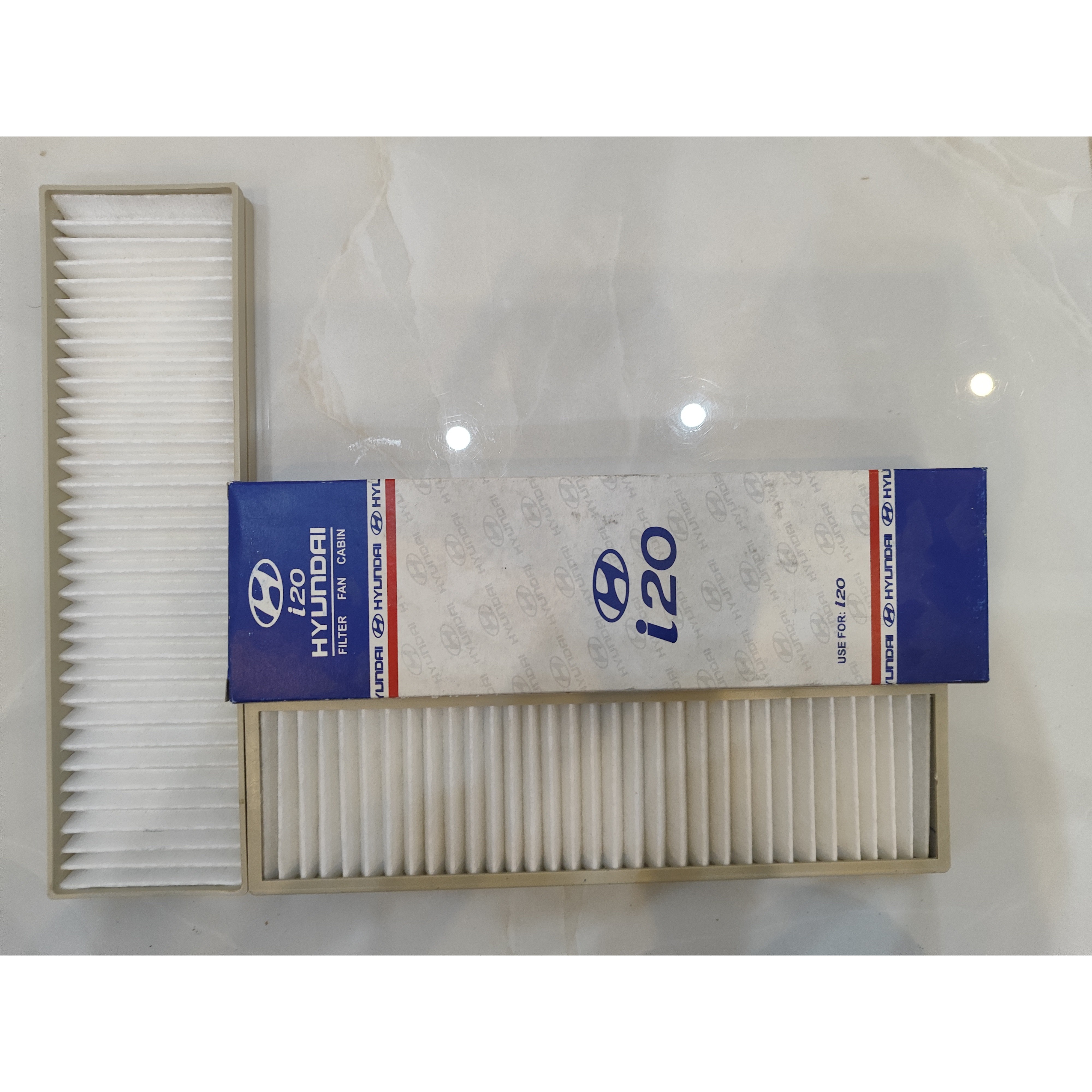 فیلتر کابین هیوندای I20 مدل 2009 تا 2011 کد 97133-1J000 بسته 2 عددی