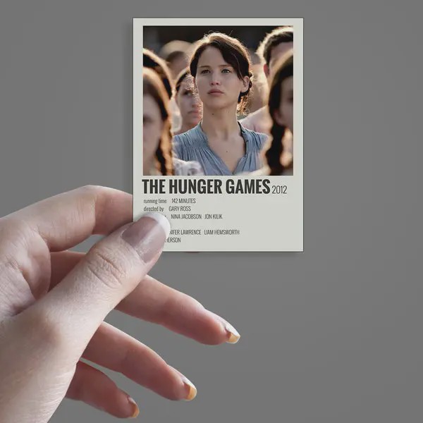 استیکر M THE HUNGER GAMES