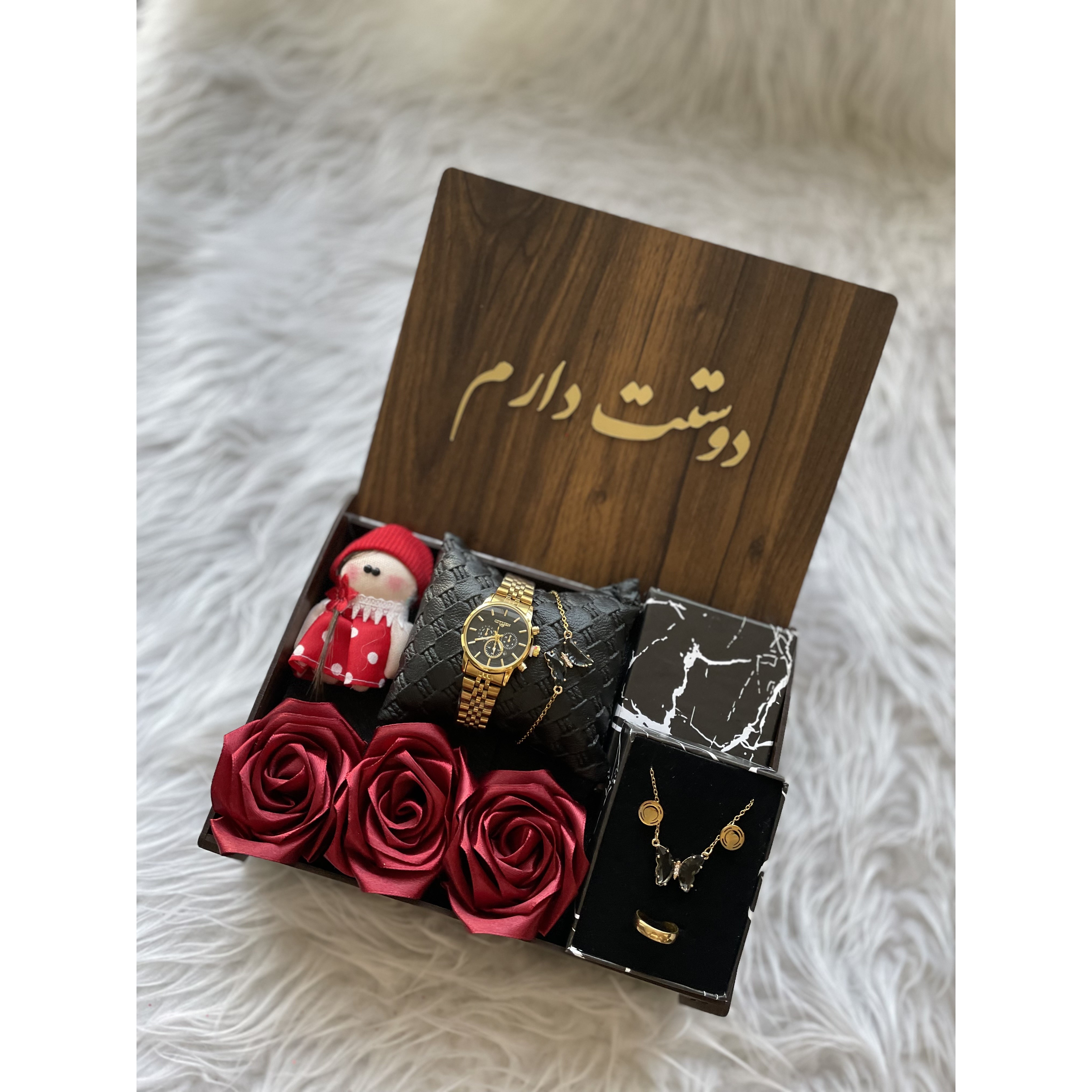 (ارسال رایگان)باکس هدیه زنانه شیک پک کادویی زنانه اسپرت و مجلسی مناسب روز زن 88
