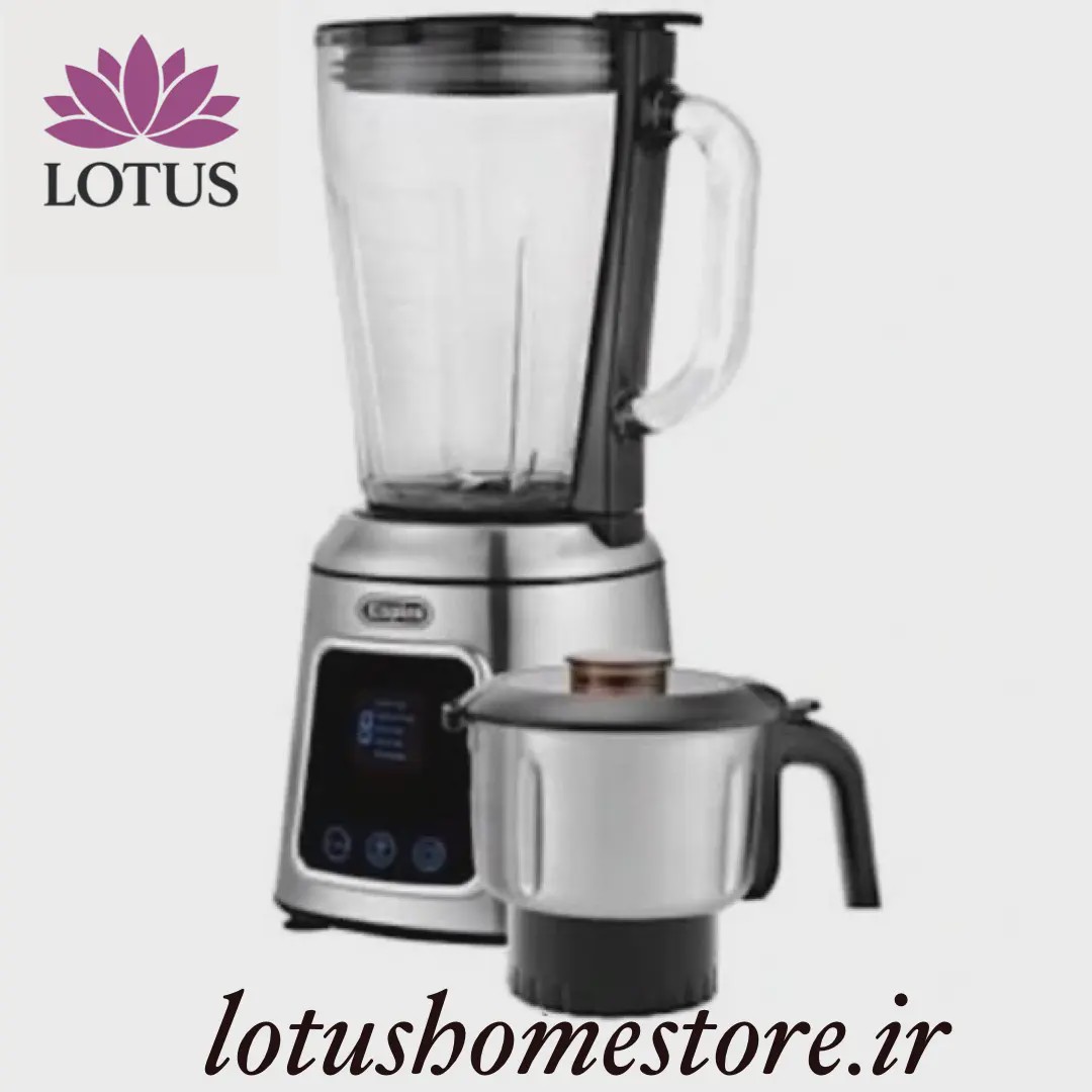 آسیاب مخلوط کن 2 کاره اسپیرو مدل SP630 پارچ شیشه ای 1.5 لیتری توان 1200 وات