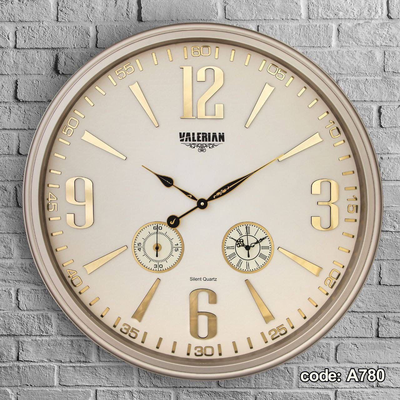ساعت دیواری والرین A780 پلاستیکی
