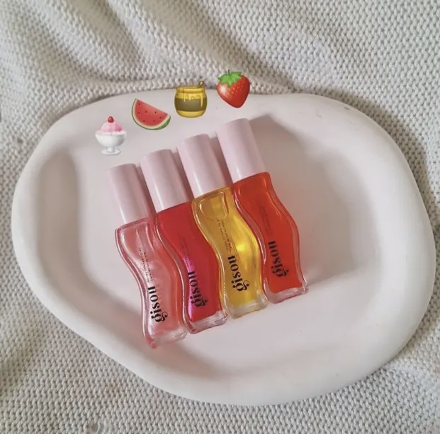 لیپ اویل گیسو / روغن لب گیسو Gisou Honey infused Lip Oil