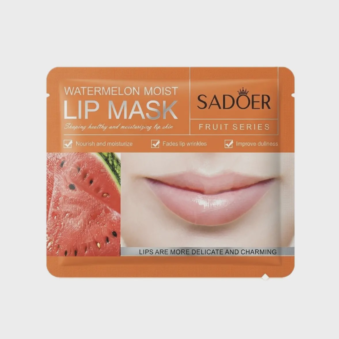 ماسک لب ورقه ای هندوانه سادور وزن 8 گرم Watermelon Lip Mask
