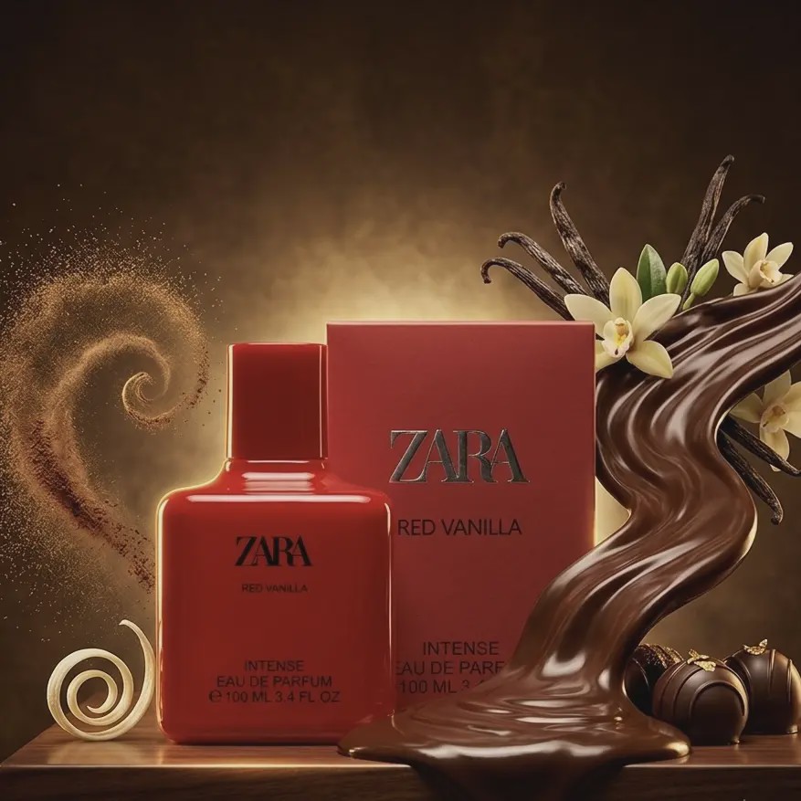 عطر زارا رد وانیلا Red Vanilla اسپانیا ادوپرفیوم 100 میلی لیتر Zara