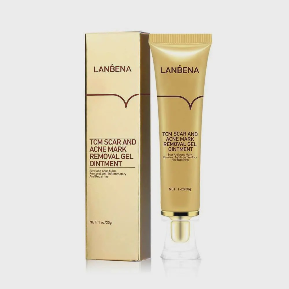 کرم درمان کننده جای جوش و اسکار لانبنا اورجینال حجم 30 میلی لیتر Lanbena