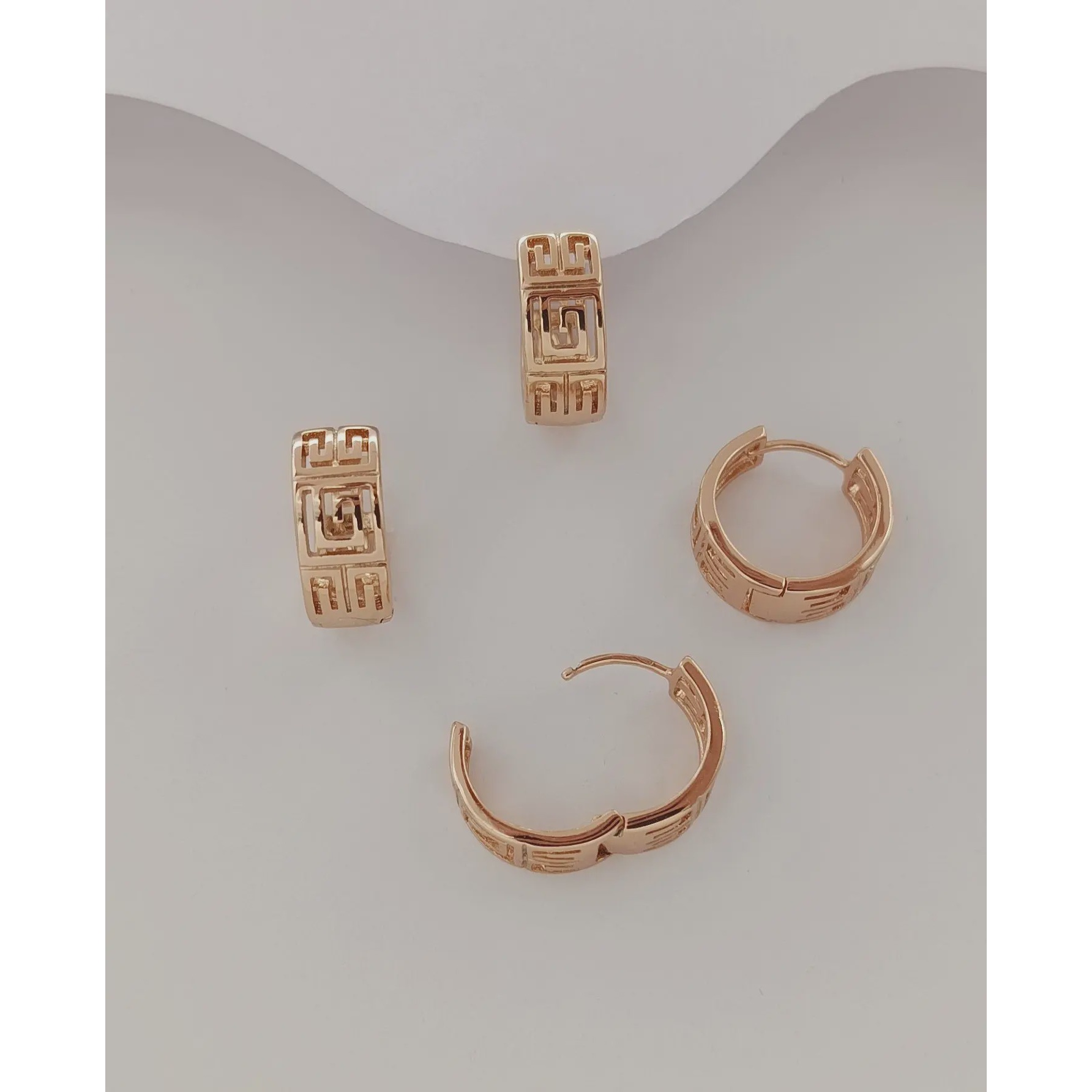 گوشواره ورساچه ژوپینگ کد 1077