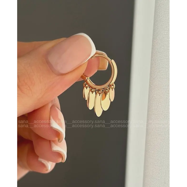 گوشواره پولکی ژوپینگ کد 1081