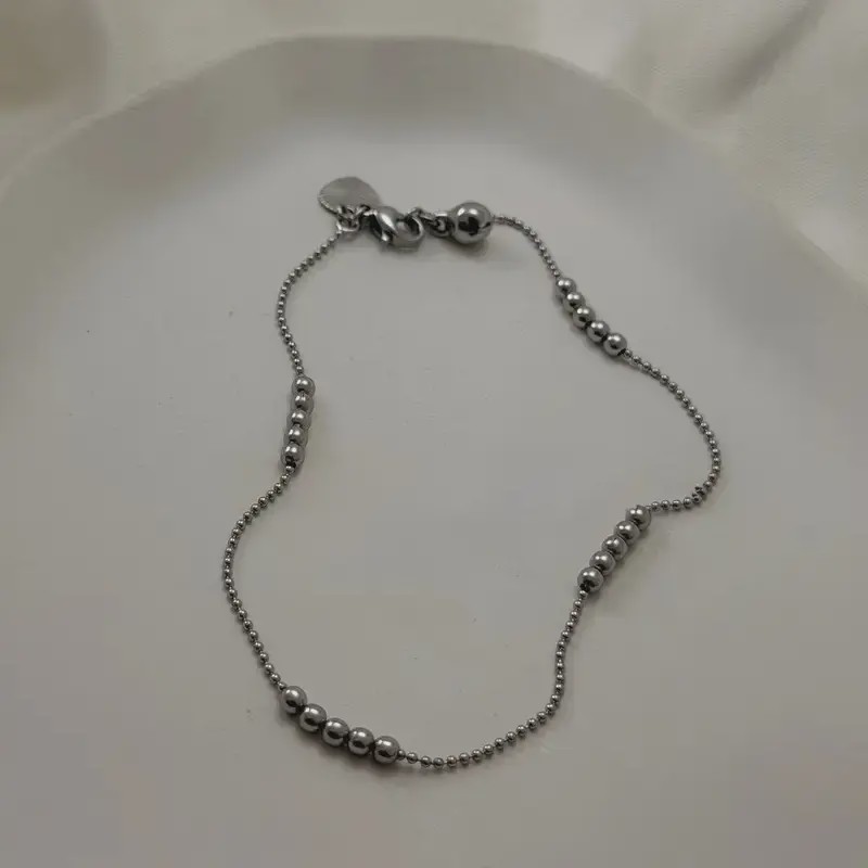 پابند نقرهای ژوپینگ Ball Design کد PA00026