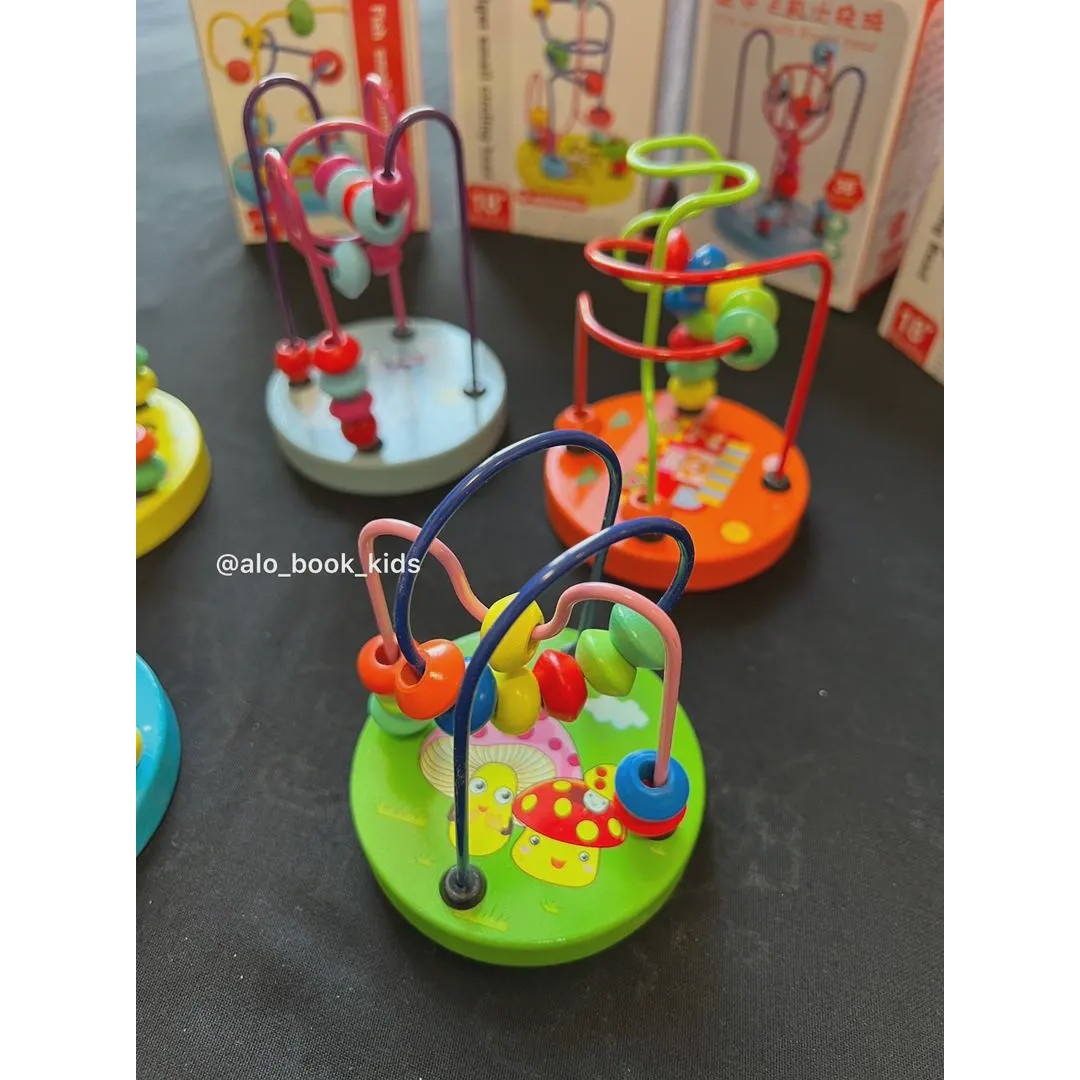 مهره و میله چوبی
