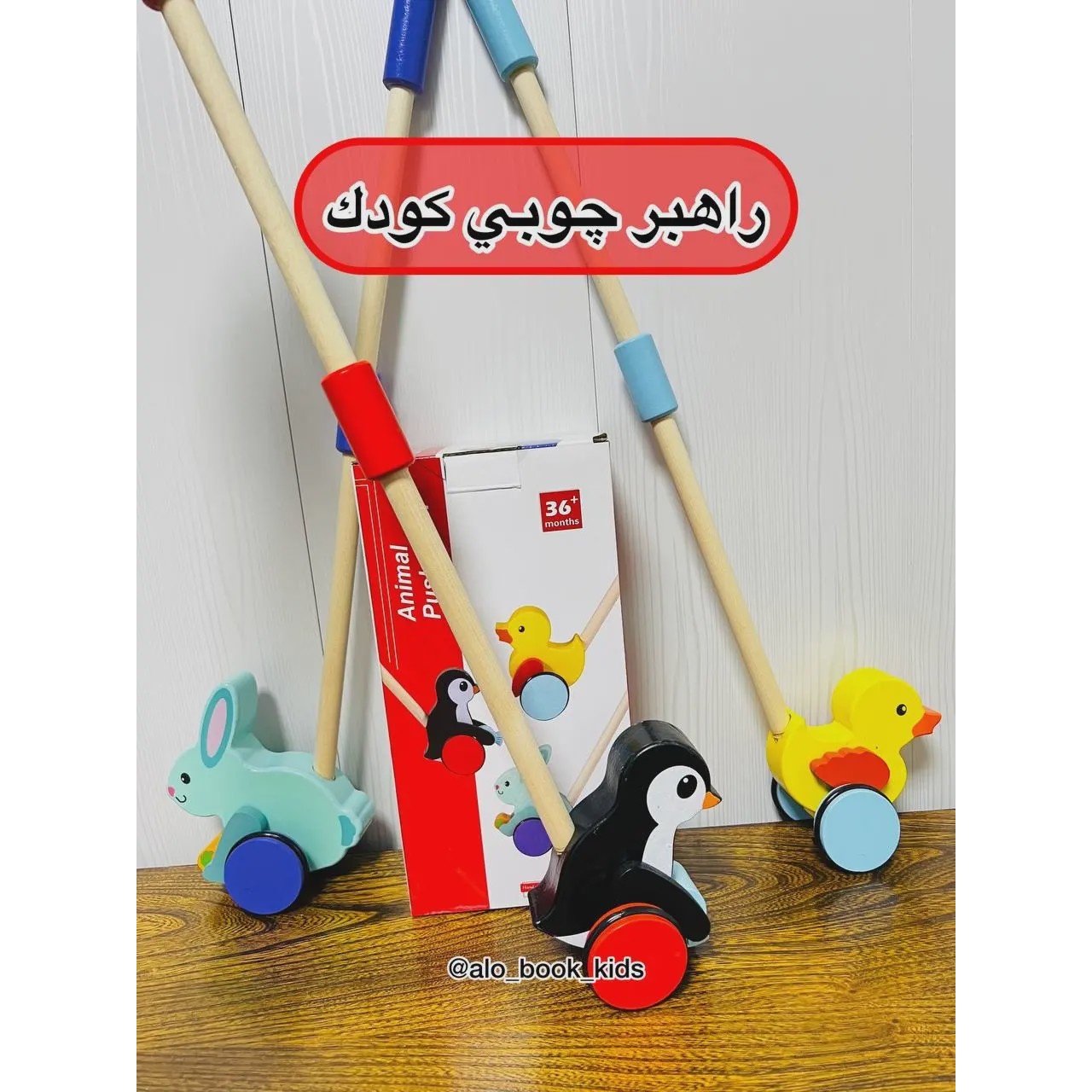 واکر ( ارابه راهبر ) عصایی چوبی حیوانات