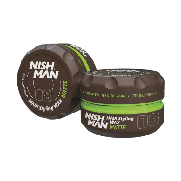 واکس مو اکوا نیشمن 08 NISHMAN AQUA WAX MATTE