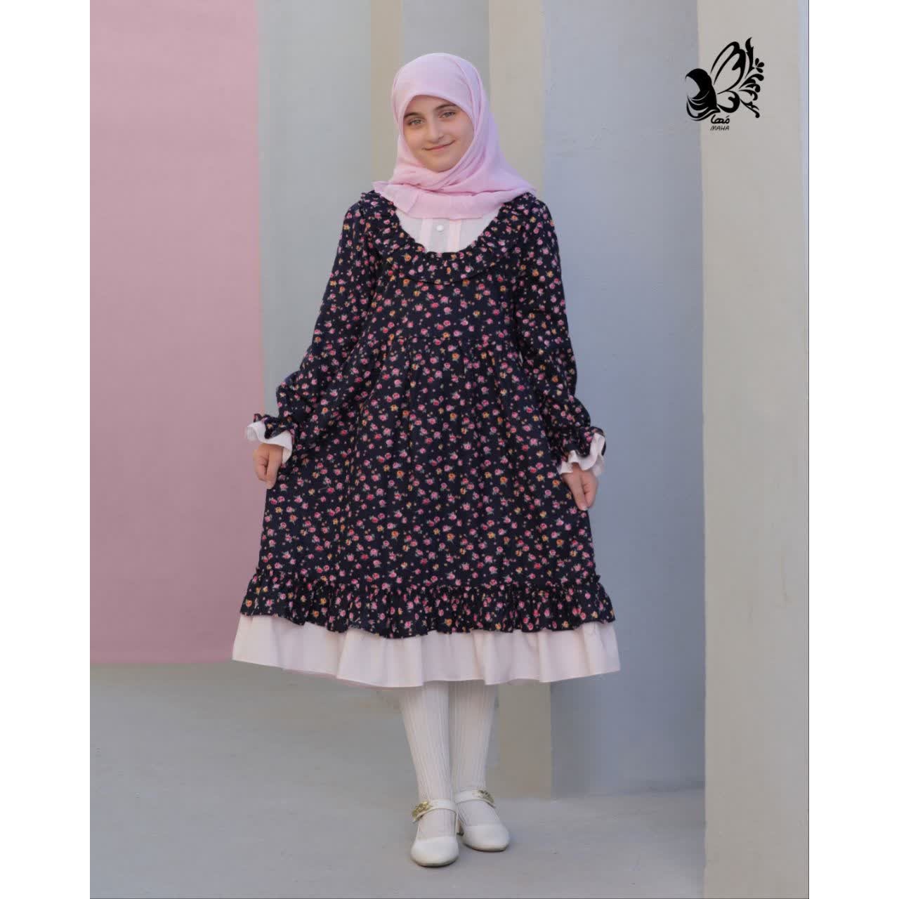 پیراهن رز نخی