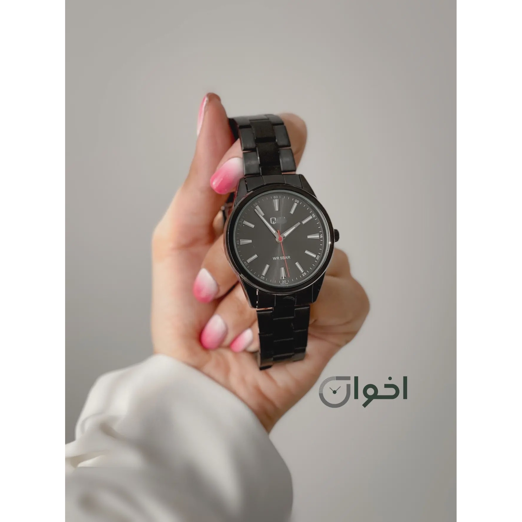 ساعت کیو اند کیو فلزی شرکتی مردانه
