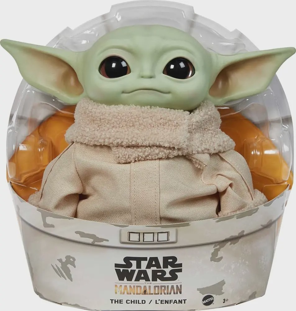 عروسک بی بی یودا Grogu اورجینال برند Mattel سری استاروارز ماندالورین