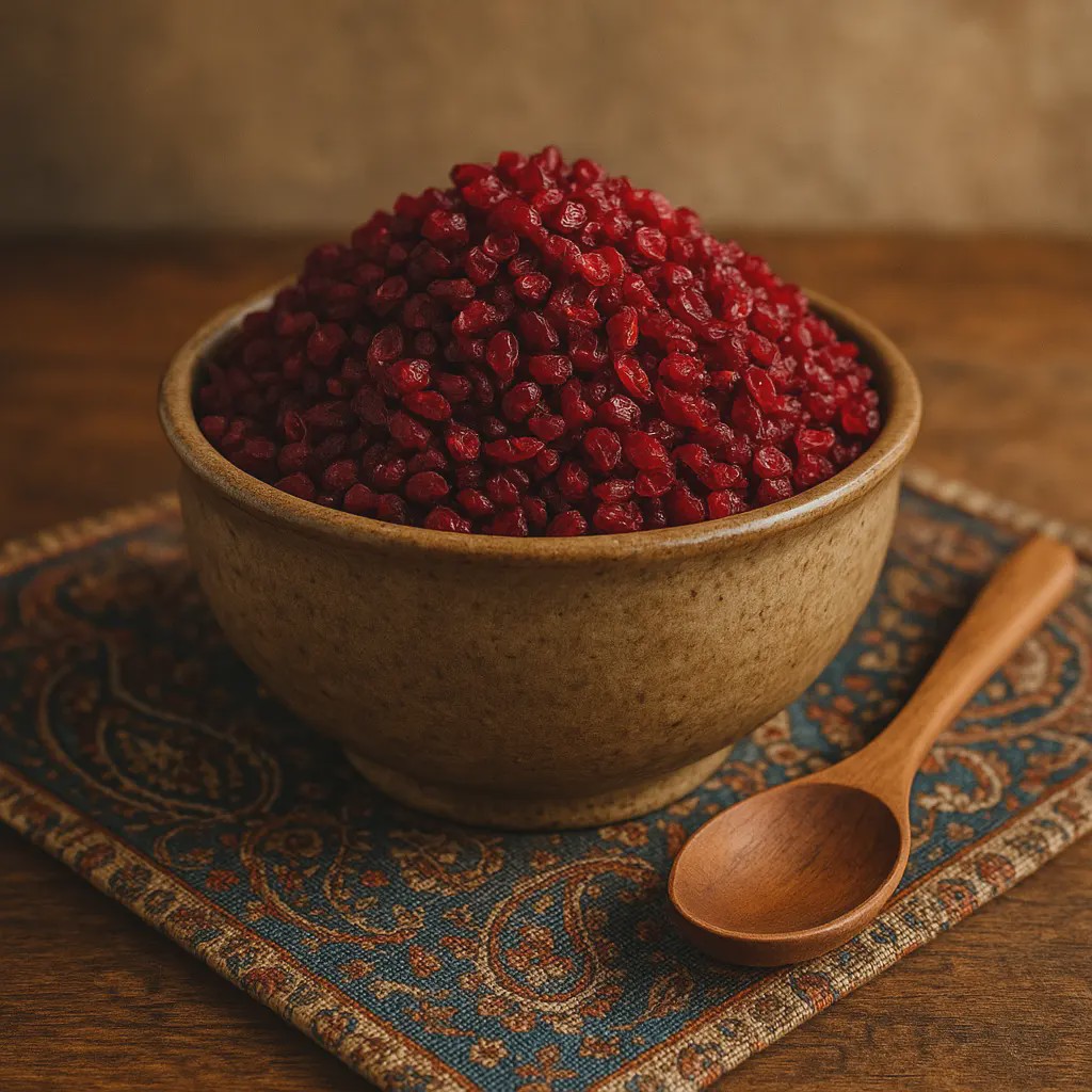 زرشک پفکی