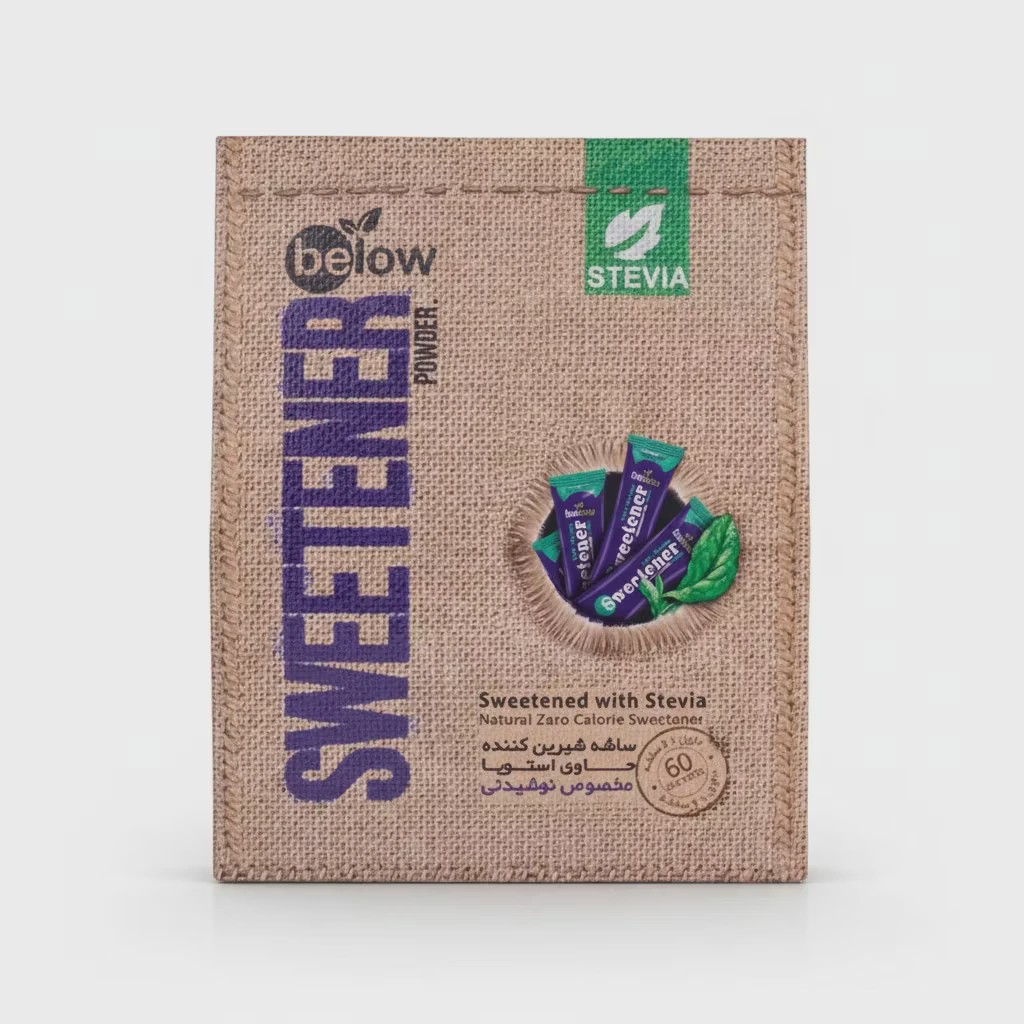 شکر استویا ساشه below